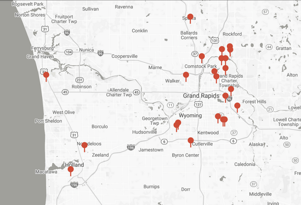 Redstone Homes Community Map History
